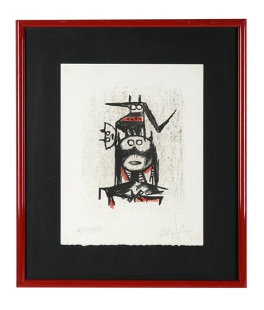  Wifredo Lam  (Sagua la Grande, 1902 - Parigi, 1982) : Femme cheval.  - Asta Arte Antica, Moderna e Contemporanea [parte II] - Libreria Antiquaria Gonnelli - Casa d'Aste - Gonnelli Casa d'Aste
