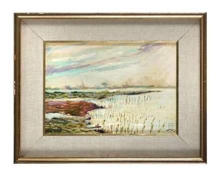 Dino Martens  (Venezia, 1894 - 1970) : Impressione.  - Asta Arte Antica, Moderna e Contemporanea [parte II] - Libreria Antiquaria Gonnelli - Casa d'Aste - Gonnelli Casa d'Aste