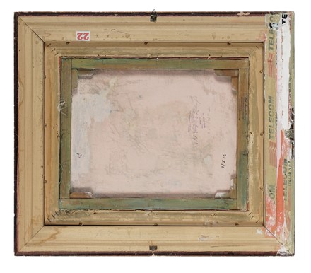  Lorenzo Delleani  (Pollone Biellese, 1840 - Torino, 1908) : Paesaggio innevato.  - Asta Arte Antica, Moderna e Contemporanea [parte II] - Libreria Antiquaria Gonnelli - Casa d'Aste - Gonnelli Casa d'Aste