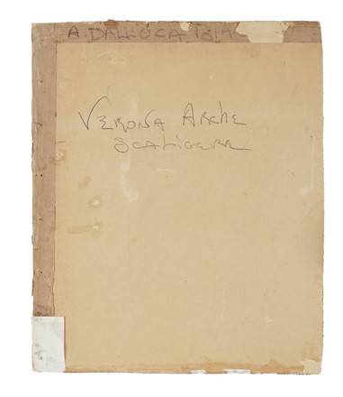 Angelo Dall'Oca Bianca  (Verona, 1858 - 1942) [attribuito a] : Verona, Arche scaligere.  - Asta Arte Antica, Moderna e Contemporanea [parte II] - Libreria Antiquaria Gonnelli - Casa d'Aste - Gonnelli Casa d'Aste