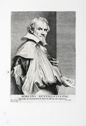  Antoon van Dyck  (Anversa, 1599 - Londra, 1641) [da] : Icones Principum Virorum doctorum Pictorum, Chalcographorum, Statuariorum nec non amatorum pictoriae artis numero centum, ab Antonio Van Dyck pictore ad vivum expressae, ejusque sumptibus aeri incisae.  - Asta Arte Antica, Moderna e Contemporanea [parte I] - Libreria Antiquaria Gonnelli - Casa d'Aste - Gonnelli Casa d'Aste