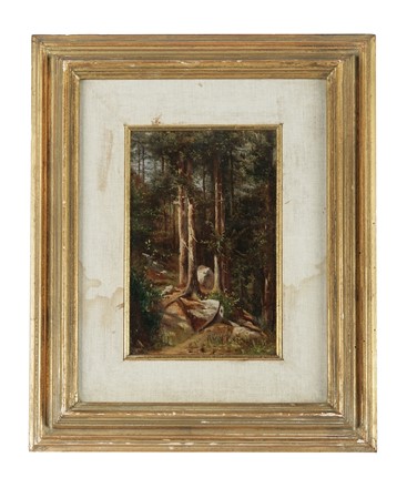  Carlo Mark� (il vecchio)  (Leutschau (Slovacchia), 1791 - Firenze, 1860) [attribuito a] : Bosco.  - Asta Arte Antica, Moderna e Contemporanea [parte II] - Libreria Antiquaria Gonnelli - Casa d'Aste - Gonnelli Casa d'Aste