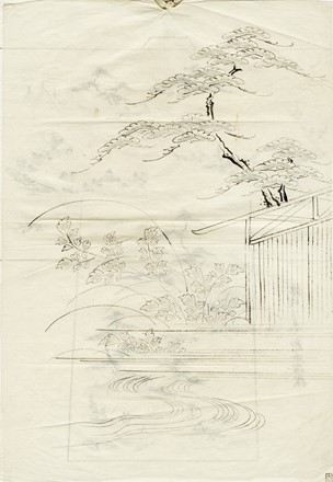 Raccolta di dieci disegni preparatori (shita-e) per la decorazione di kimono.  - Asta Arte Antica, Moderna e Contemporanea [parte I] - Libreria Antiquaria Gonnelli - Casa d'Aste - Gonnelli Casa d'Aste