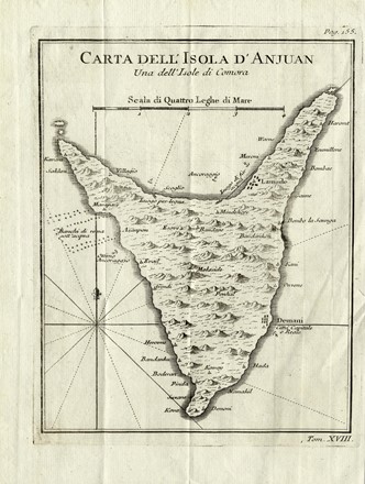  Jacques Nicolas Bellin  (Parigi, 1703 - Versailles, 1772) : Carta della Baja di Saldana o Saldane / Parte della Costa di Guinea Dal Fiume di Sierra Leona sino al Capo das Palmas. 1746 / Carta dell'Isola D'Anjuan Una dell'Isole di Comora.  - Asta Arte Antica, Moderna e Contemporanea [parte I] - Libreria Antiquaria Gonnelli - Casa d'Aste - Gonnelli Casa d'Aste
