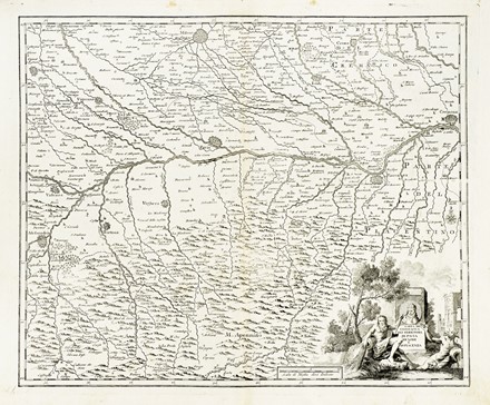  Guillaume De L'Isle  (Parigi,, 1675 - 1726, ) : Stato di Milano e suoi confini / Carta geografica del territorio bresciano / Carta geografica dei territori di Pavia di Lodi e di Piacenza /Carta geografica del Ducato di Mantova  - Auction Arte Antica, Moderna e Contemporanea [parte I] - Libreria Antiquaria Gonnelli - Casa d'Aste - Gonnelli Casa d'Aste