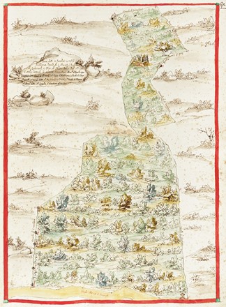  Cartografia, Geografia e viaggi : Raccolta di cabrei storici del territorio toscano.  - Auction Arte Antica, Moderna e Contemporanea [parte I] - Libreria Antiquaria Gonnelli - Casa d'Aste - Gonnelli Casa d'Aste