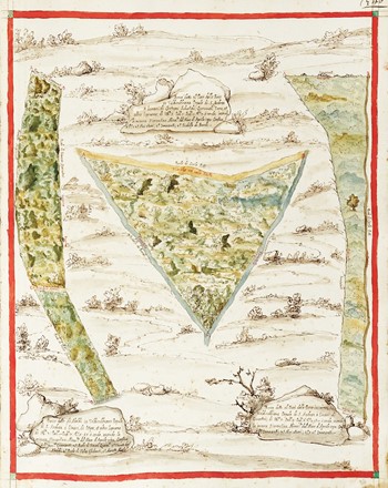  Cartografia, Geografia e viaggi : Raccolta di cabrei storici del territorio toscano.  - Auction Arte Antica, Moderna e Contemporanea [parte I] - Libreria Antiquaria Gonnelli - Casa d'Aste - Gonnelli Casa d'Aste