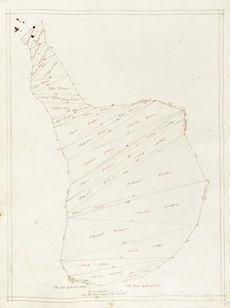  Cartografia, Geografia e viaggi : Raccolta di cabrei storici del territorio toscano.  - Auction Arte Antica, Moderna e Contemporanea [parte I] - Libreria Antiquaria Gonnelli - Casa d'Aste - Gonnelli Casa d'Aste