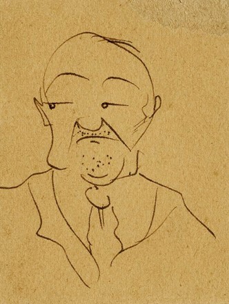  Boris Chaliapin  (Moscow, 1904 - New York, 1979) : Caricatura di Trilussa.  - Auction Arte Antica, Moderna e Contemporanea [parte II] - Libreria Antiquaria Gonnelli - Casa d'Aste - Gonnelli Casa d'Aste
