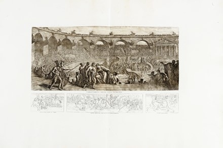  Luigi Ademollo  (Milano, 1764 - Firenze, 1849) : Gli spettacoli della antica Roma. Invenzioni pittoriche del professore Luigi Ademollo. Collezione quarta.  - Auction Arte Antica, Moderna e Contemporanea [parte I] - Libreria Antiquaria Gonnelli - Casa d'Aste - Gonnelli Casa d'Aste