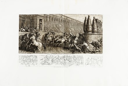  Luigi Ademollo  (Milano, 1764 - Firenze, 1849) : Gli spettacoli della antica Roma. Invenzioni pittoriche del professore Luigi Ademollo. Collezione quarta.  - Auction Arte Antica, Moderna e Contemporanea [parte I] - Libreria Antiquaria Gonnelli - Casa d'Aste - Gonnelli Casa d'Aste