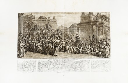  Luigi Ademollo  (Milano, 1764 - Firenze, 1849) : Gli spettacoli della antica Roma. Invenzioni pittoriche del professore Luigi Ademollo. Collezione quarta.  - Auction Arte Antica, Moderna e Contemporanea [parte I] - Libreria Antiquaria Gonnelli - Casa d'Aste - Gonnelli Casa d'Aste