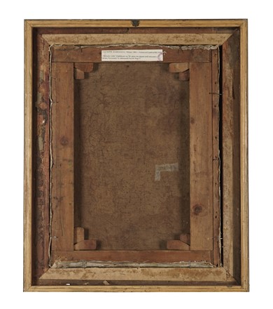  Giuseppe Barbaglia  (Milano, 1841 - Vedano al Lambro, 1910) : Ritratto virile.  - Asta Arte Antica, Moderna e Contemporanea [parte II] - Libreria Antiquaria Gonnelli - Casa d'Aste - Gonnelli Casa d'Aste