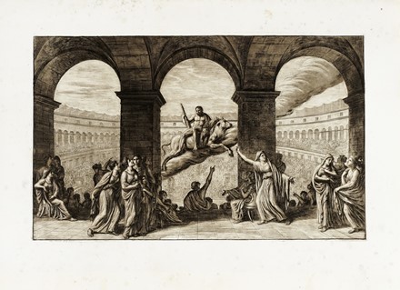  Luigi Ademollo  (Milano, 1764 - Firenze, 1849) : Gli spettacoli della antica Roma. Invenzioni pittoriche del professore Luigi Ademollo. Collezione sesta.  - Asta Arte Antica, Moderna e Contemporanea [parte I] - Libreria Antiquaria Gonnelli - Casa d'Aste - Gonnelli Casa d'Aste