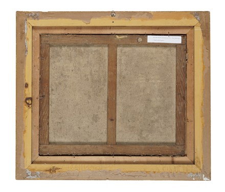  Pietro Senno  (Portoferraio, 1831 - Pisa, 1904) [attribuito a] : Figure sotto le querci.  - Asta Arte Antica, Moderna e Contemporanea [parte II] - Libreria Antiquaria Gonnelli - Casa d'Aste - Gonnelli Casa d'Aste