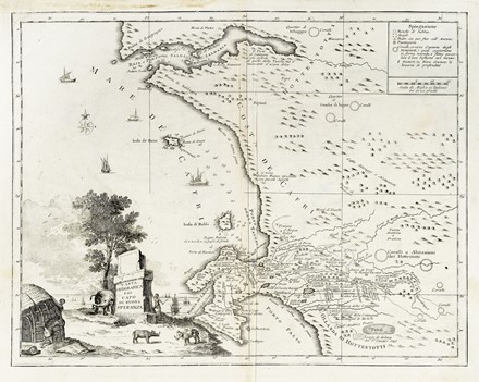  Guillaume De L'Isle  (Parigi,, 1675 - 1726, ) : Carta Generale dell'Africa / Carta geografica del Capo di Buona Speranza.  - Asta Arte Antica, Moderna e Contemporanea [parte I] - Libreria Antiquaria Gonnelli - Casa d'Aste - Gonnelli Casa d'Aste