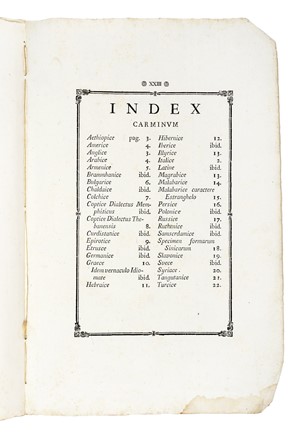 Mariae Adelaidi et Victoriae Mariae serenissimis Regni Galliarum principibus [...] quod Propagandae Fidei Collegium praesentia sua honestaverint [...] et typographiam [...] laudaverint...  - Asta Libri, Autografi e Manoscritti - Libreria Antiquaria Gonnelli - Casa d'Aste - Gonnelli Casa d'Aste