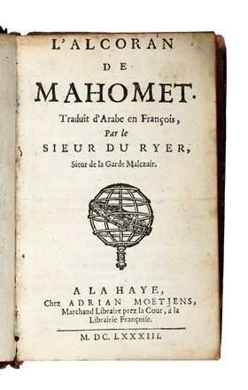 L'alcoran de Mahomet...  - Asta Libri, Autografi e Manoscritti - Libreria Antiquaria Gonnelli - Casa d'Aste - Gonnelli Casa d'Aste