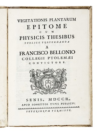 Dissertationum compendia philosophica...  - Asta Libri, Autografi e Manoscritti - Libreria Antiquaria Gonnelli - Casa d'Aste - Gonnelli Casa d'Aste
