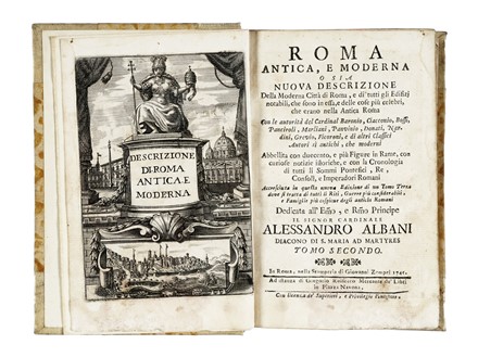 Roma antica, e moderna o sia Nuova descrizione della moderna citt� di Roma...  - Asta Libri, Autografi e Manoscritti - Libreria Antiquaria Gonnelli - Casa d'Aste - Gonnelli Casa d'Aste