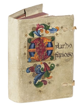  Ariosto Ludovico : Orlando furioso [...] Con gli Argomenti in ottava Rima di M. Lodovico Dolce, et con le allegorie a ciascun canto, di Tomaso Porcacchi. [...] & di nouissime figure adornato... Letteratura italiana, Figurato, Letteratura, Collezionismo e Bibliografia  Lodovico Dolce, Tommaso Porcacchi  - Auction Libri, Autografi e Manoscritti - Libreria Antiquaria Gonnelli - Casa d'Aste - Gonnelli Casa d'Aste