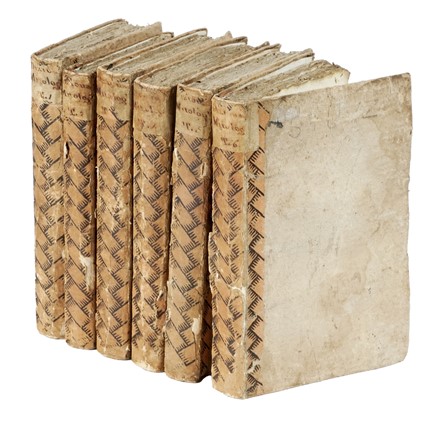  Claustre Andre (de) : Dizionario mitologico, ovvero Della favola [...] Tomo primo [-sesto].  - Asta Libri, Autografi e Manoscritti - Libreria Antiquaria Gonnelli - Casa d'Aste - Gonnelli Casa d'Aste