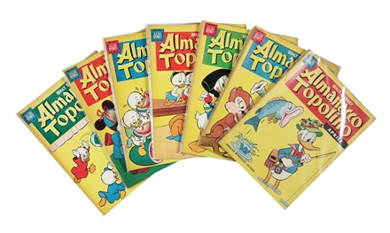  Disney Walter : Almanacco Topolino. Annate complete 1957-1962.  - Asta Libri, Autografi e Manoscritti - Libreria Antiquaria Gonnelli - Casa d'Aste - Gonnelli Casa d'Aste