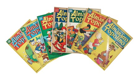  Disney Walter : Almanacco Topolino. Annate complete 1957-1962.  - Asta Libri, Autografi e Manoscritti - Libreria Antiquaria Gonnelli - Casa d'Aste - Gonnelli Casa d'Aste
