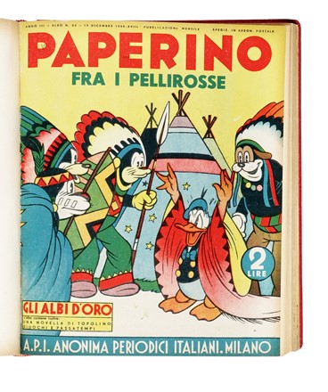  Disney Walter : Gli Albi d'Oro. Anno I, n. 1 - Anno IV, n. 41. Collana completa.  - Asta Libri, Autografi e Manoscritti - Libreria Antiquaria Gonnelli - Casa d'Aste - Gonnelli Casa d'Aste