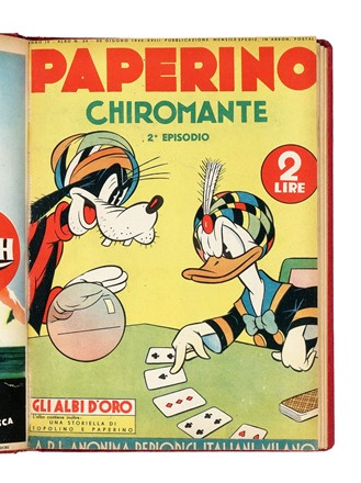  Disney Walter : Gli Albi d'Oro. Anno I, n. 1 - Anno IV, n. 41. Collana completa.  - Asta Libri, Autografi e Manoscritti - Libreria Antiquaria Gonnelli - Casa d'Aste - Gonnelli Casa d'Aste