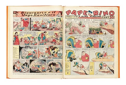  Disney Walter : Paperino e altre avventure. Anno I, n. 1 - anno IV, n. 149. Illustrati per l'infanzia, Periodici e Riviste, Letteratura, Collezionismo e Bibliografia  - Auction Libri, Autografi e Manoscritti - Libreria Antiquaria Gonnelli - Casa d'Aste - Gonnelli Casa d'Aste