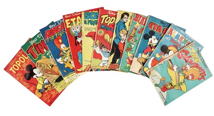  Disney Walter : Raccolta di 12 Albi d'oro.  - Asta Libri, Autografi e Manoscritti - Libreria Antiquaria Gonnelli - Casa d'Aste - Gonnelli Casa d'Aste