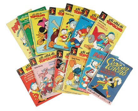  Disney Walter : Raccolta di 12 Albi d'oro.  - Asta Libri, Autografi e Manoscritti - Libreria Antiquaria Gonnelli - Casa d'Aste - Gonnelli Casa d'Aste