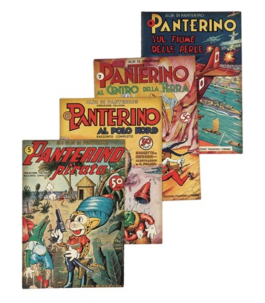 Raccolta di 52 Albi di Panterino. Periodici e Riviste, Illustrati per l'infanzia, Collezionismo e Bibliografia, Letteratura  - Auction Libri, Autografi e Manoscritti - Libreria Antiquaria Gonnelli - Casa d'Aste - Gonnelli Casa d'Aste