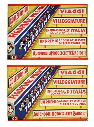  Disney Walter : Due album di Figurine Premio Topolino.  - Asta Libri, Autografi e Manoscritti - Libreria Antiquaria Gonnelli - Casa d'Aste - Gonnelli Casa d'Aste