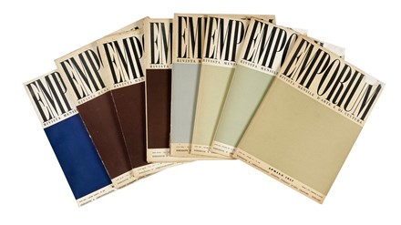 Emporium. Rivista mensile illustrata.  Fortunato Depero  (Fondo, 1892 - Rovereto, 1960)  - Auction Libri, Autografi e Manoscritti - Libreria Antiquaria Gonnelli - Casa d'Aste - Gonnelli Casa d'Aste