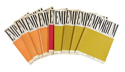 Emporium. Rivista mensile illustrata.  Fortunato Depero  (Fondo, 1892 - Rovereto, 1960)  - Auction Libri, Autografi e Manoscritti - Libreria Antiquaria Gonnelli - Casa d'Aste - Gonnelli Casa d'Aste