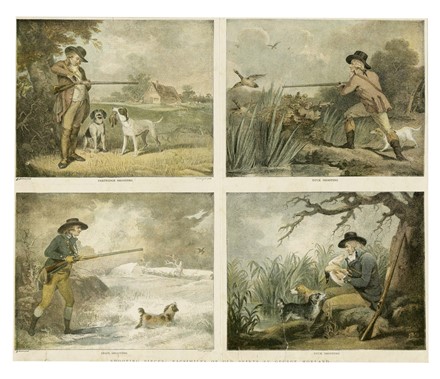  Autori vari : Lotto composto di 25 incisioni a tema animali e scene di caccia.  - Asta Arte Antica, Moderna e Contemporanea - Libreria Antiquaria Gonnelli - Casa d'Aste - Gonnelli Casa d'Aste