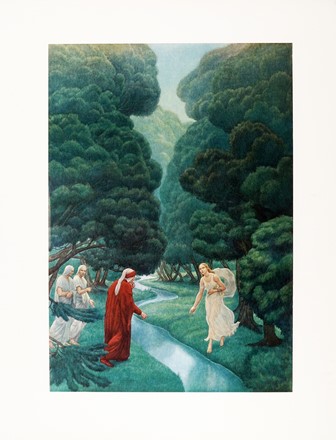  Amos Nattini  (Genova, 1892 - Parma, 1985) : Lotto composto di 17 incisioni dal Purgatorio.  Dante Alighieri  - Asta Arte Antica, Moderna e Contemporanea - Libreria Antiquaria Gonnelli - Casa d'Aste - Gonnelli Casa d'Aste