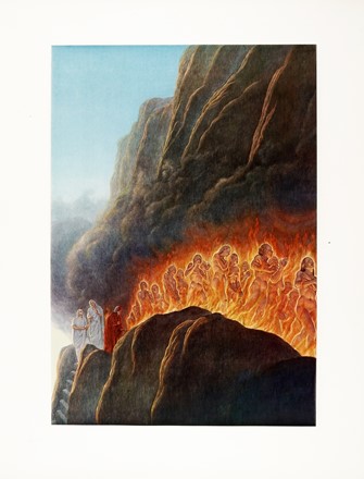  Amos Nattini  (Genova, 1892 - Parma, 1985) : Lotto composto di 17 incisioni dal Purgatorio.  Dante Alighieri  - Asta Arte Antica, Moderna e Contemporanea - Libreria Antiquaria Gonnelli - Casa d'Aste - Gonnelli Casa d'Aste