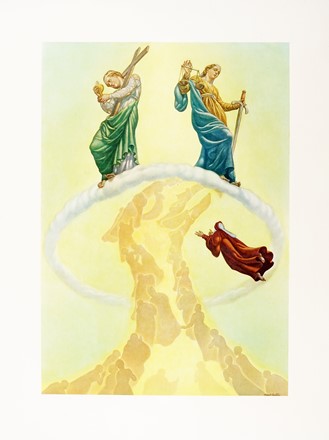  Amos Nattini  (Genova, 1892 - Parma, 1985) : Lotto composto di 22 incisioni dal Paradiso.  Dante Alighieri  - Asta Arte Antica, Moderna e Contemporanea - Libreria Antiquaria Gonnelli - Casa d'Aste - Gonnelli Casa d'Aste