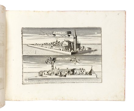  Vincenzo Maria Coronelli  (Venezia, 1650 - 1718) : Pianta iconografica di Venetia Descritta, e Dedicata Dal P. Maestro Coronelli Lettore, e Cosmografo della Sereni�ima Republica All'Illustrissimo, et Eccellentissimo Sig: Carlo Ruzini Savio di Terra Ferma, et c:  - Asta Arte Antica, Moderna e Contemporanea - Libreria Antiquaria Gonnelli - Casa d'Aste - Gonnelli Casa d'Aste