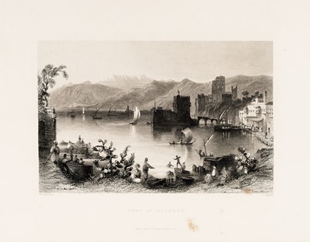  Autori vari : Lotto composto di 12 vedute.  William Henry Bartlett, Antonio Terreni  (Livorno?, )  - Asta Arte Antica, Moderna e Contemporanea - Libreria Antiquaria Gonnelli - Casa d'Aste - Gonnelli Casa d'Aste