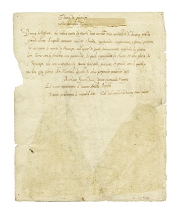  Anonimo del XVII secolo : Gelosia.  - Asta Arte Antica, Moderna e Contemporanea - Libreria Antiquaria Gonnelli - Casa d'Aste - Gonnelli Casa d'Aste