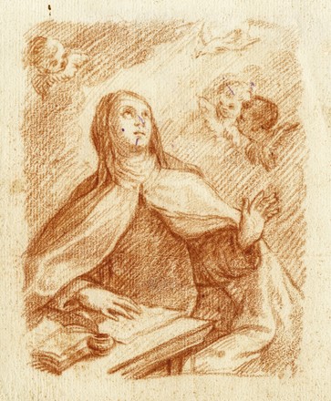  Francesco Zucchi  (Venezia, 1692 - 1764) : Santa Teresa di Ges� (Santa Teresa d'Avila).  - Asta Arte Antica, Moderna e Contemporanea - Libreria Antiquaria Gonnelli - Casa d'Aste - Gonnelli Casa d'Aste
