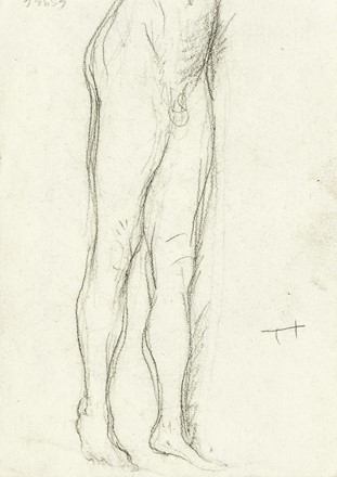  Plinio Nomellini  (Livorno, 1866 - Firenze, 1943) [attribuito a] : Studio di figure in movimento.  - Asta Arte Antica, Moderna e Contemporanea - Libreria Antiquaria Gonnelli - Casa d'Aste - Gonnelli Casa d'Aste