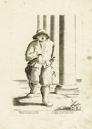  Francesco Curti  (Bologna, ) : Lotto composto di 8 incisioni dalla serie L'arti per via.  Giuseppe Maria Mitelli  (Bologna, 1634 - 1718)  - Asta Arte Antica, Moderna e Contemporanea - Libreria Antiquaria Gonnelli - Casa d'Aste - Gonnelli Casa d'Aste
