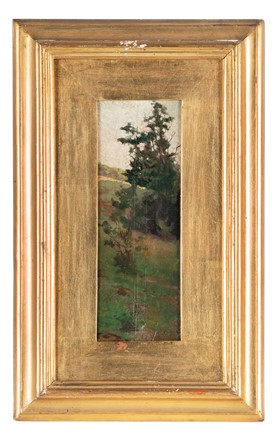  Adolfo Belimbau  (Il Cairo, 1845 - Firenze, 1938) : Bosco.  - Asta Arte Antica, Moderna e Contemporanea - Libreria Antiquaria Gonnelli - Casa d'Aste - Gonnelli Casa d'Aste
