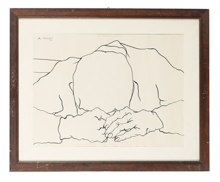  Antonio Manzi  (Montella, 1953) : Lotto composto di 2 disegni.  - Auction Arte Antica, Moderna e Contemporanea - Libreria Antiquaria Gonnelli - Casa d'Aste - Gonnelli Casa d'Aste