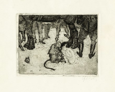  Heinrich Revy  (Knezevo, 1883 - Goslar, 1949) : Lotto composto di 2 incisioni.  - Asta Arte Antica, Moderna e Contemporanea - Libreria Antiquaria Gonnelli - Casa d'Aste - Gonnelli Casa d'Aste